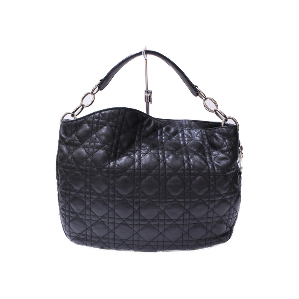 Cannage Bag Black Leather - Picture 2 of 7